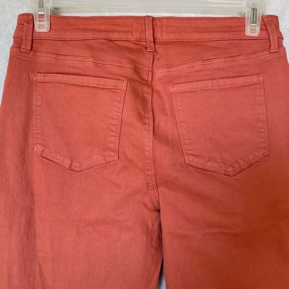 Pistola Red Rock Jeans Womens 31 High Rise Straight Leg Exposed Button Pants - Picture 5 of 14